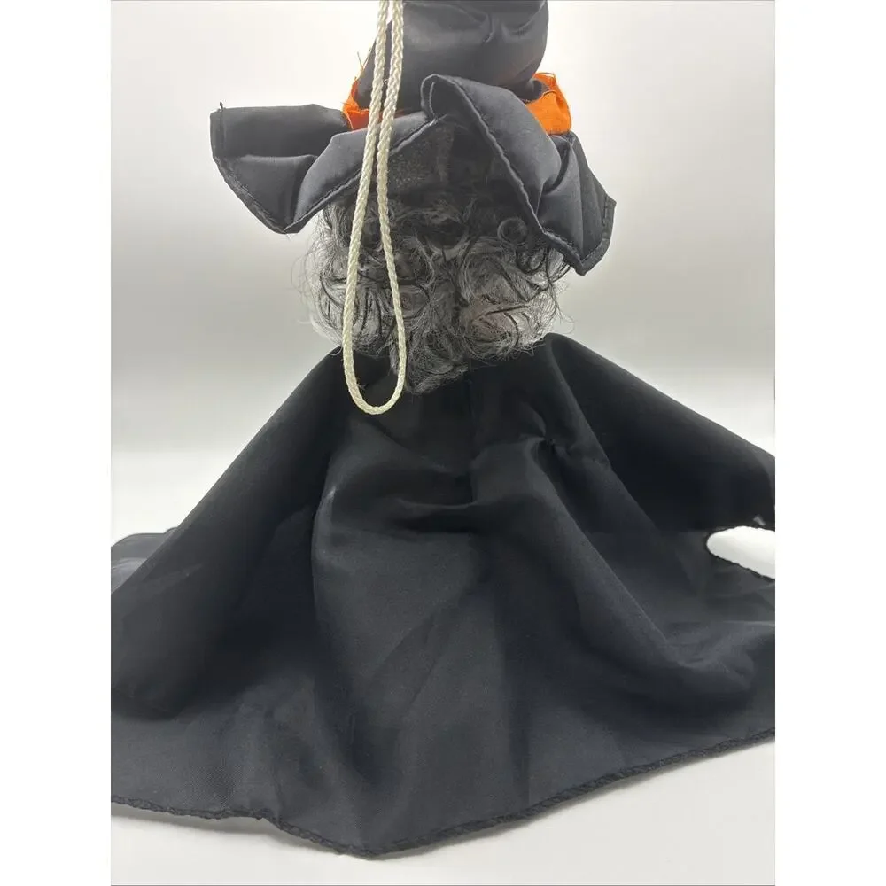 Halloween Hanging Red Lighted Eye Shaking Motion Sensor Witch NOT WORKING Read!